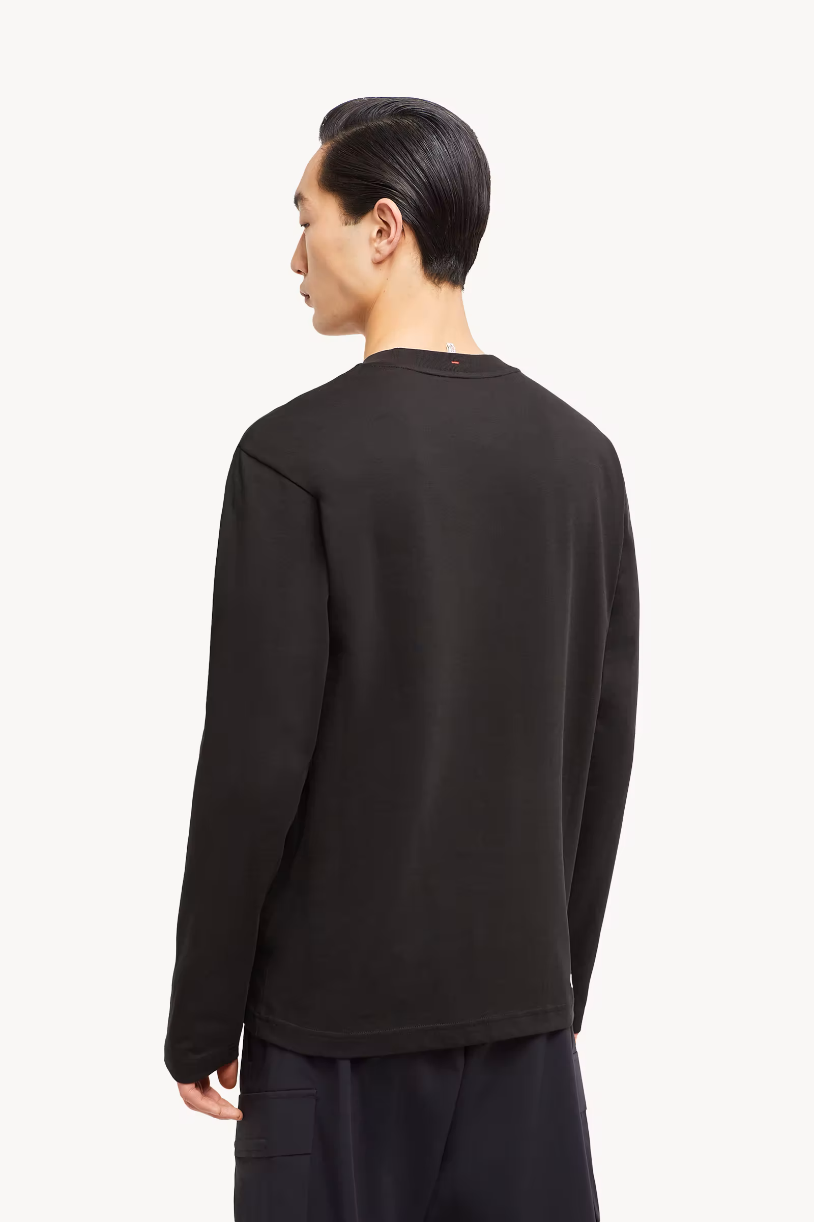 Logo Long Sleeve Cotton T-Shirt