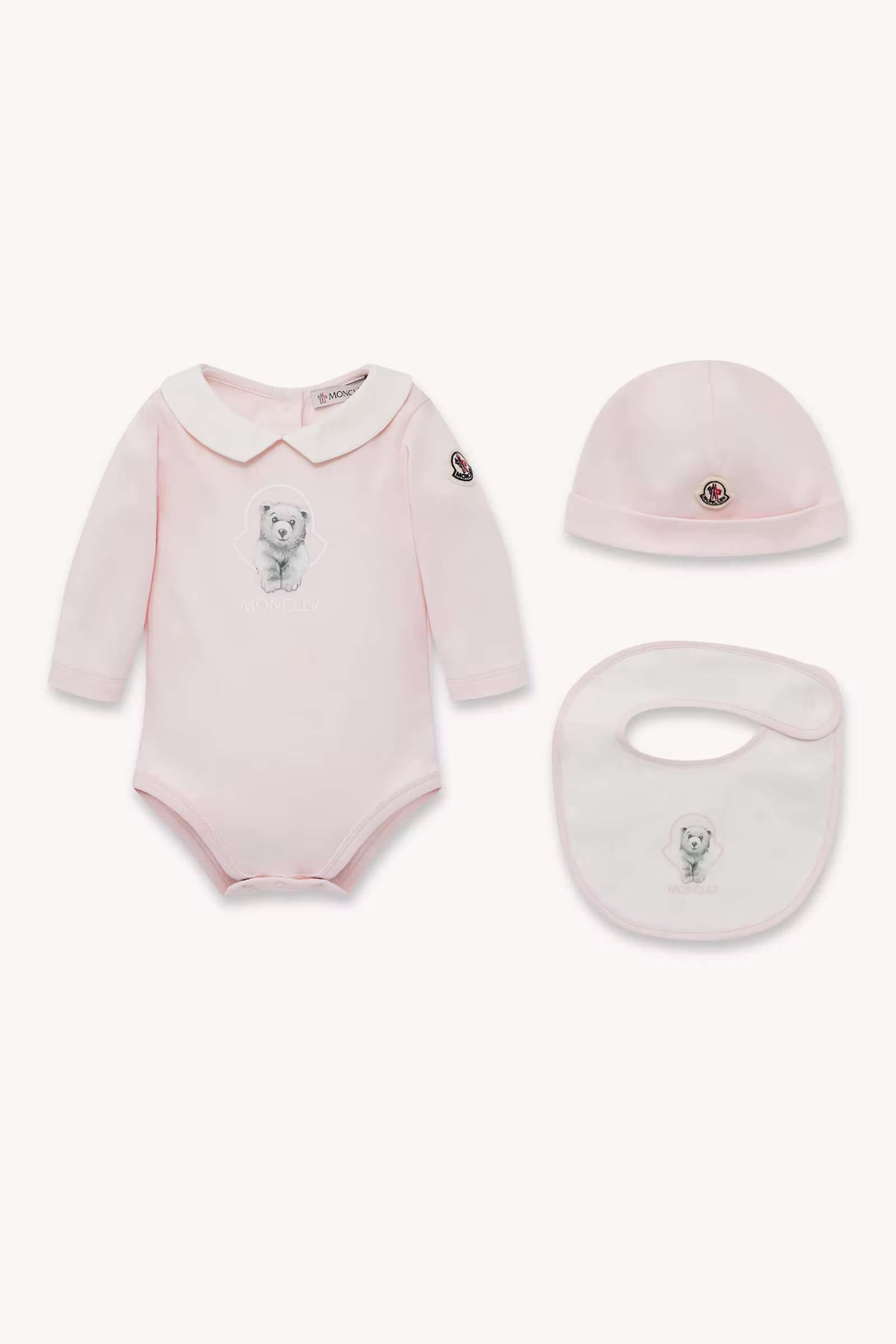 Teddy Bear Logo Cotton Set