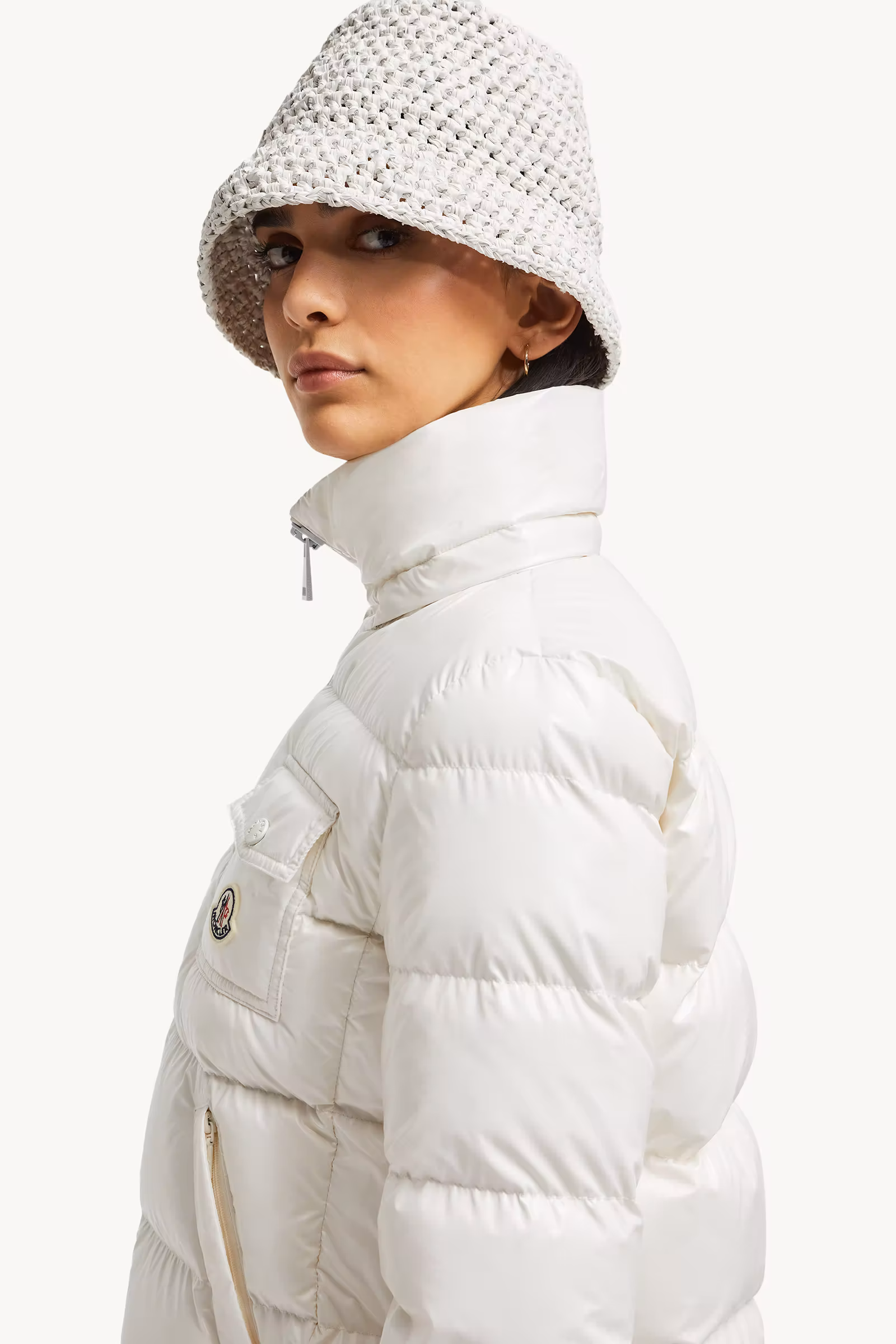Andro Hooded Short Down Jacket