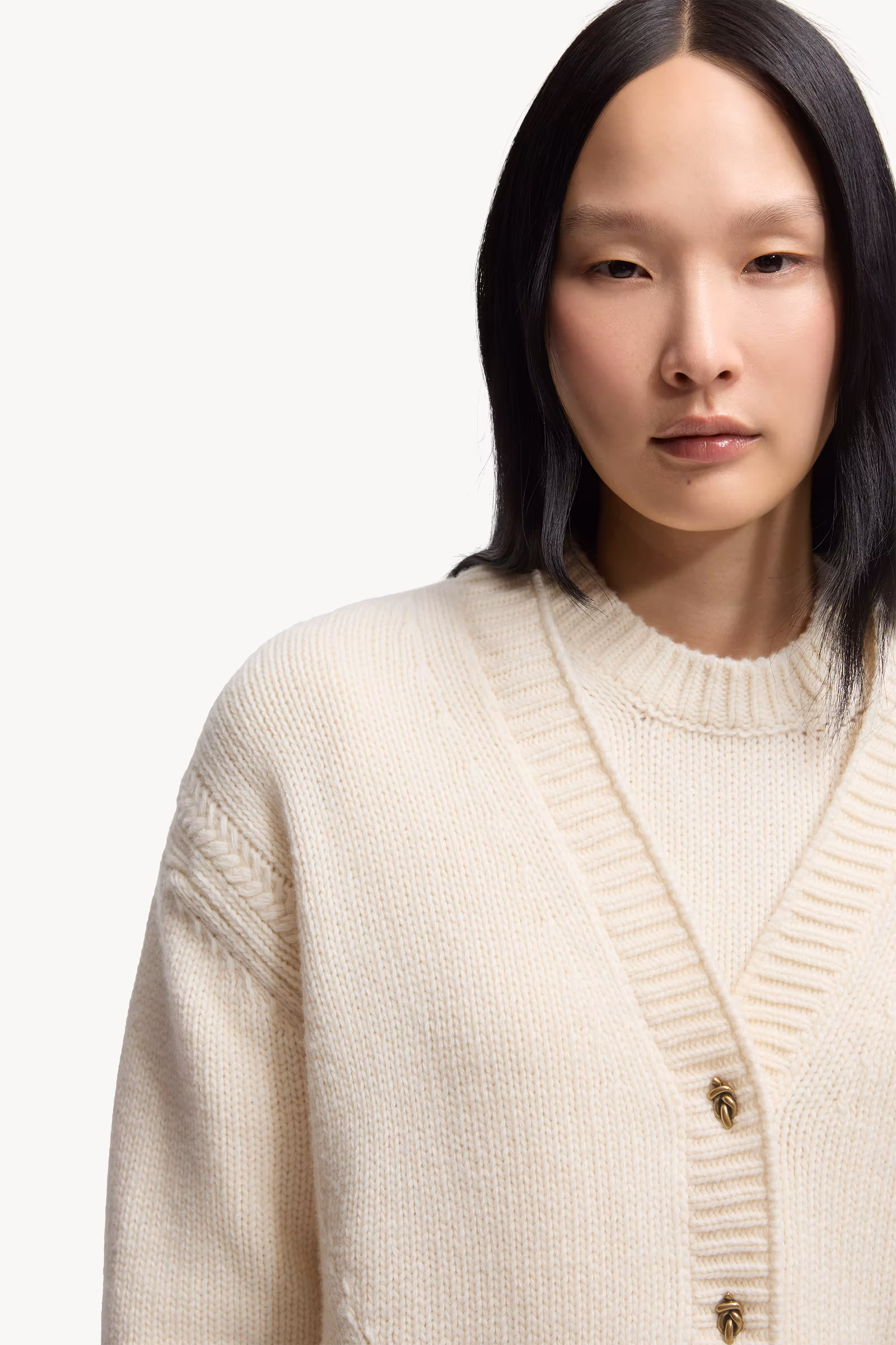 Wool & Cashmere V-Neck Cardigan