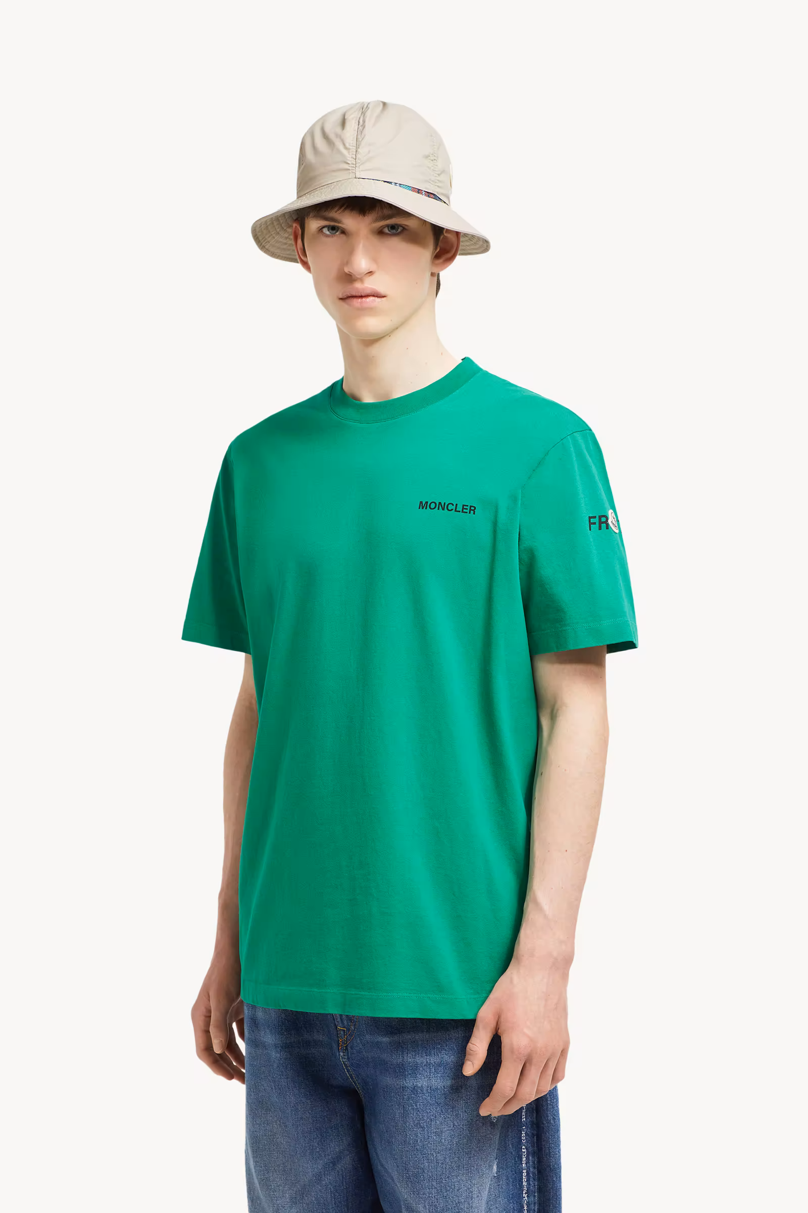 Moncler x FRGMT Maxi Logo Cotton T-Shirt