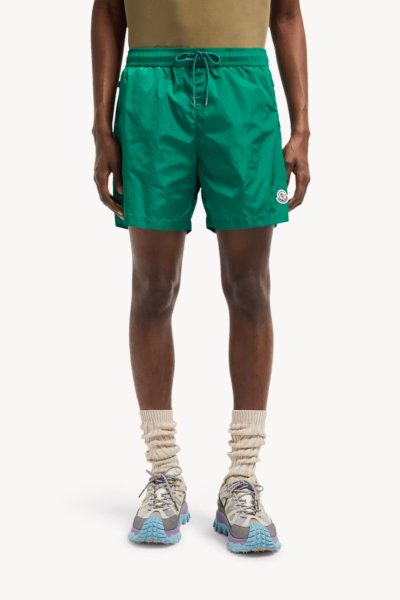 Logo Patch Swim Shorts