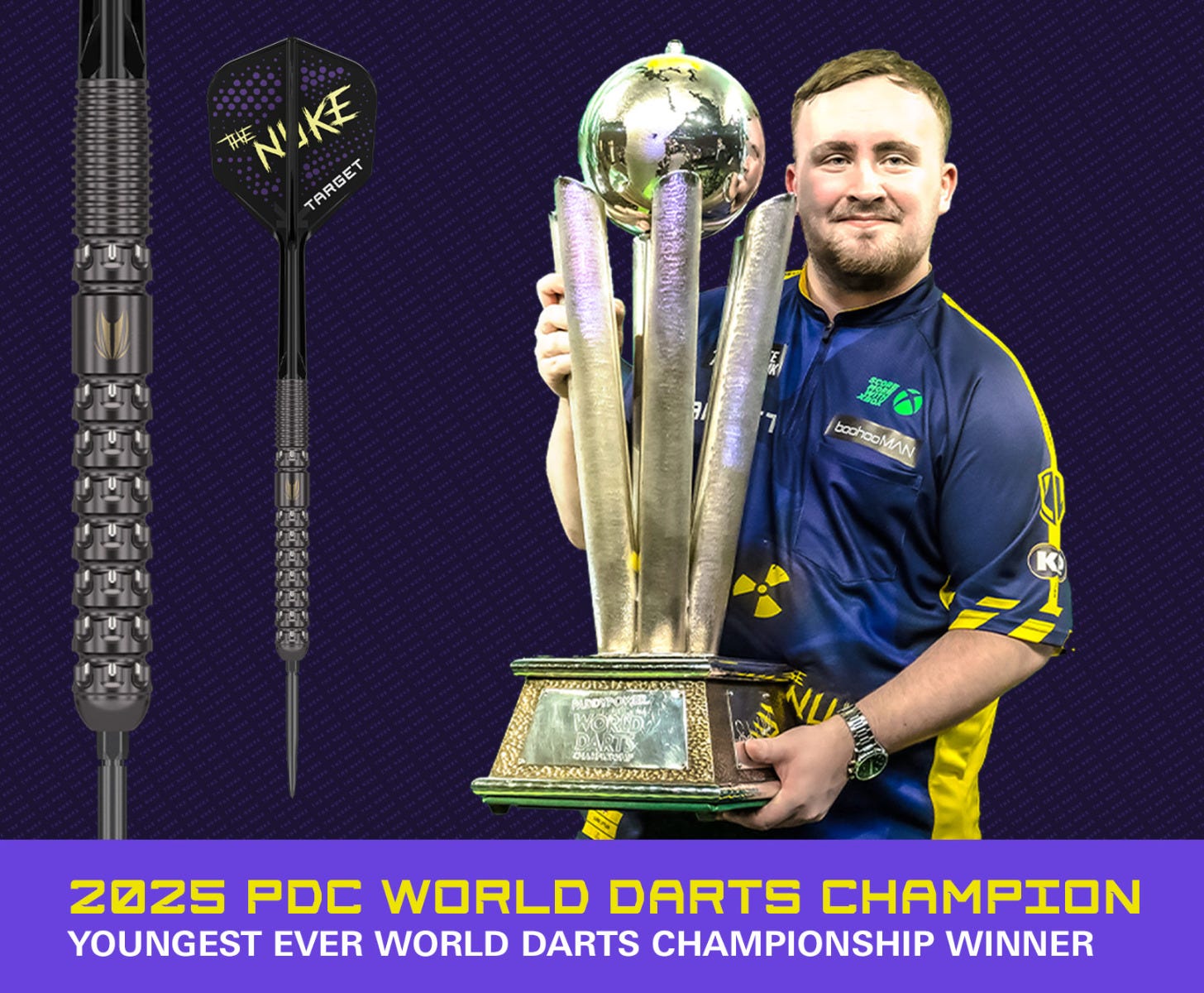 Luke Littler Brass 19G Soft Tip Darts