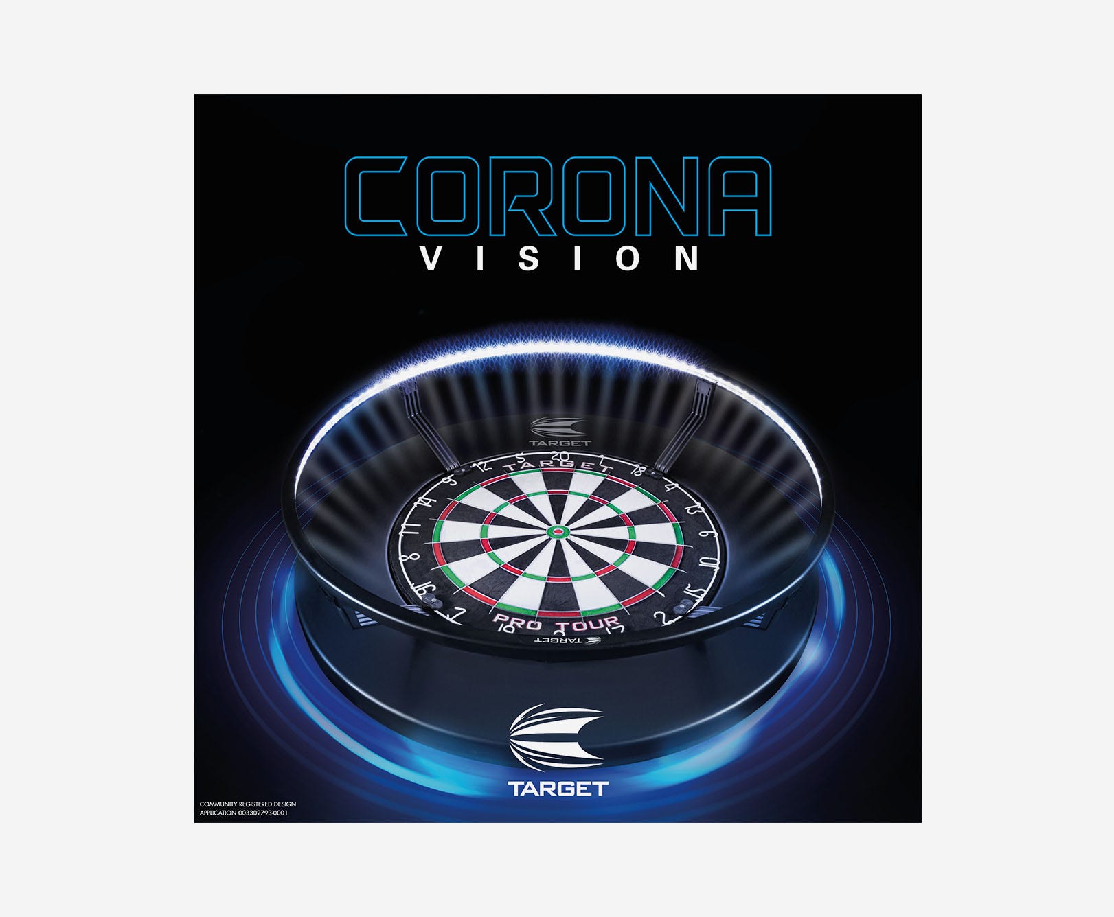 Corona Vision Dartboard Lighting System