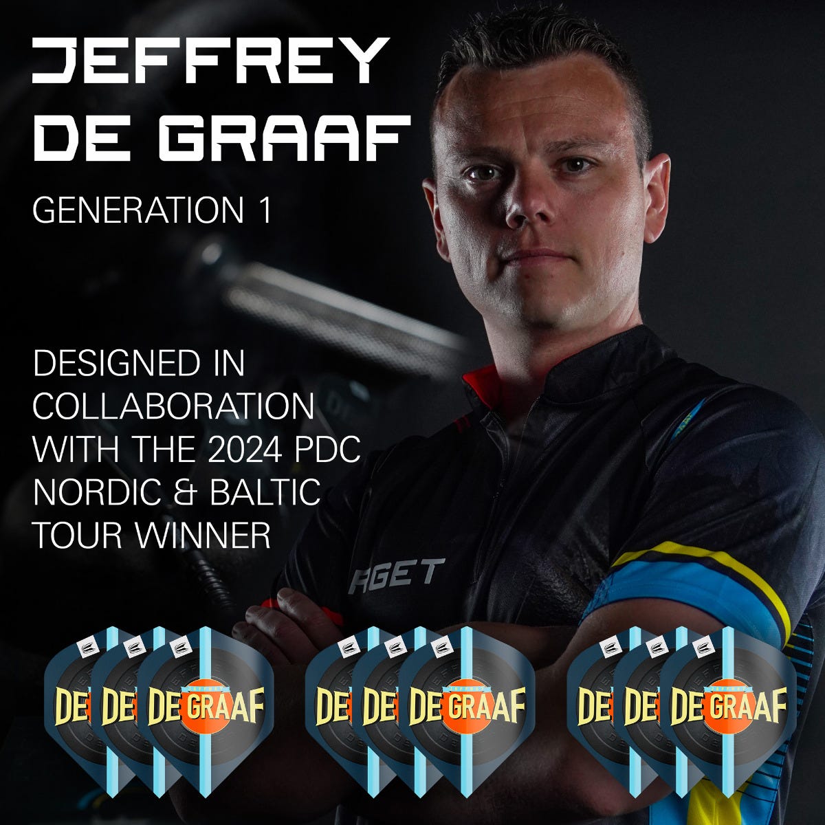 Jeffrey de Graaf G1 Flights (3 Sets)