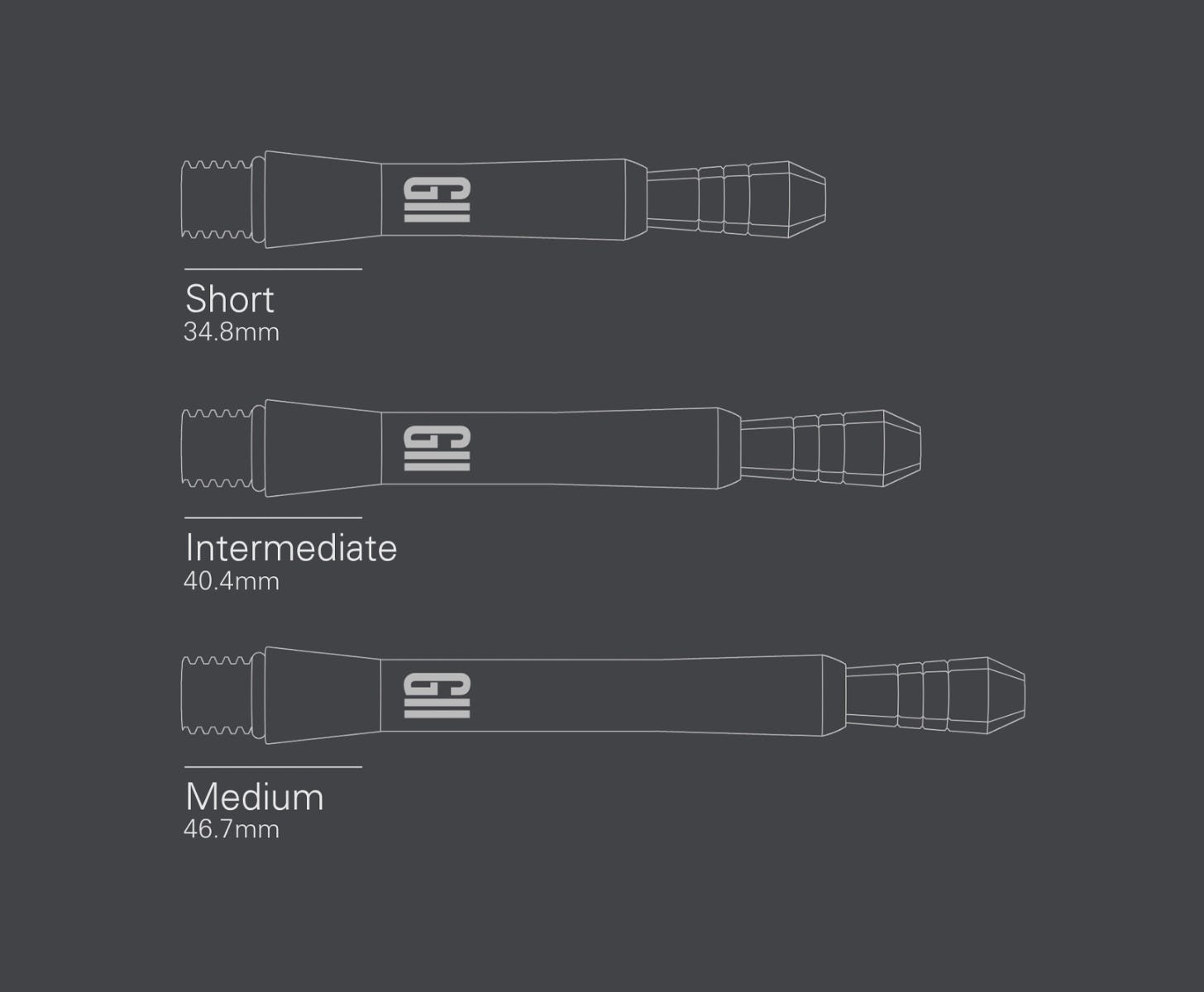 Phil Taylor Power Titanium G11 Shafts
