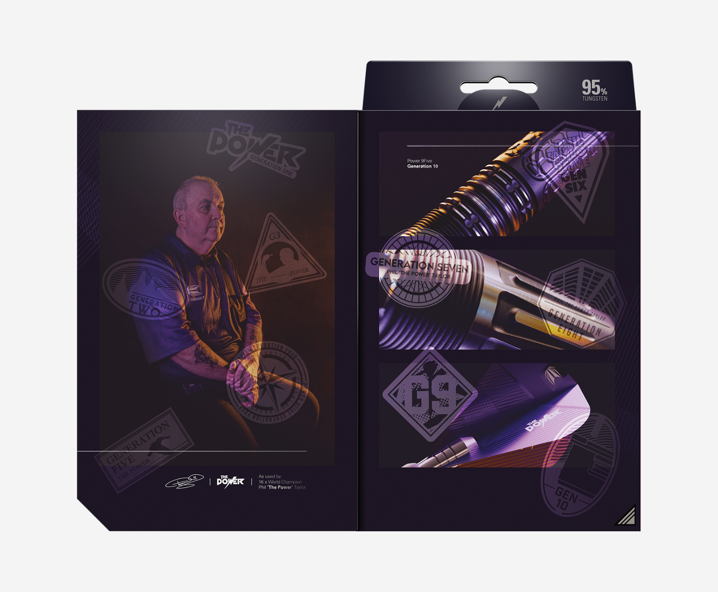 Phil Taylor Power 9Five G10 Soft Tip
