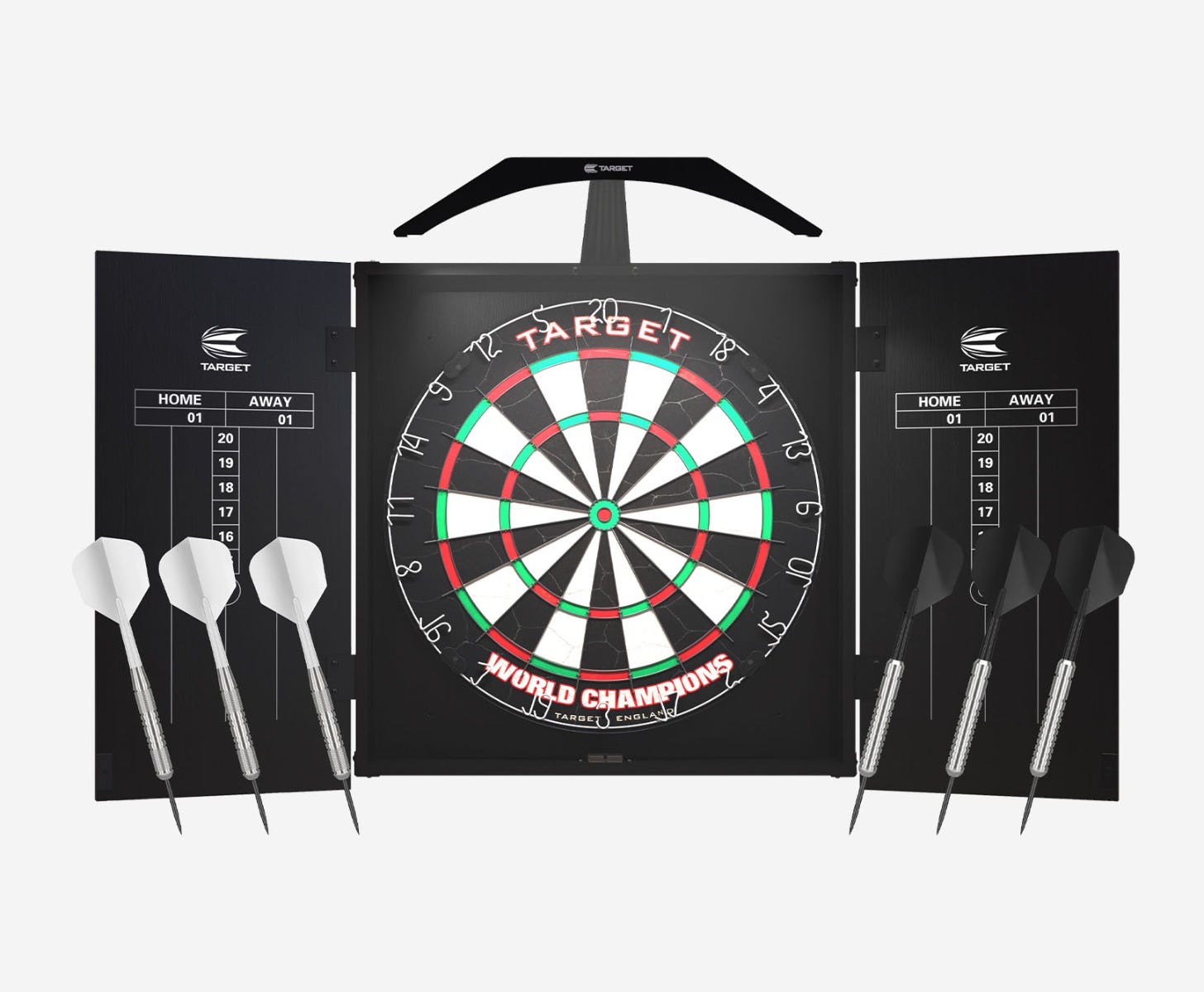 Arc Dartboard Cabinet Set