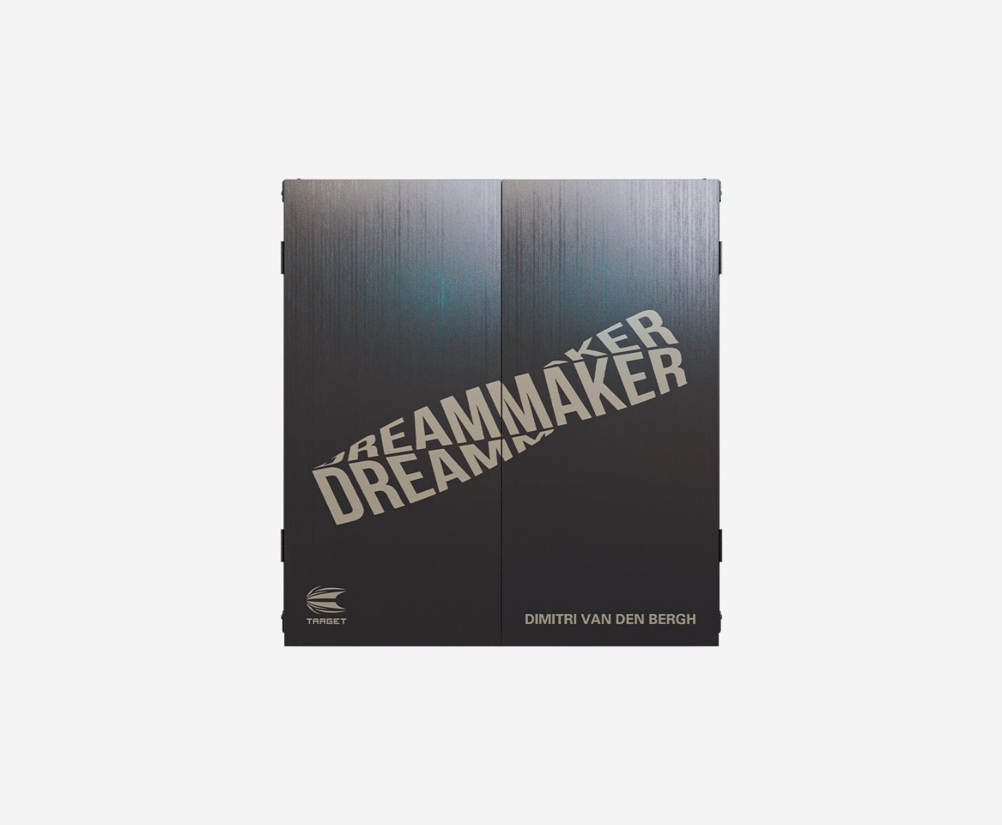 Dimitri Van den Bergh Cabinet and Dartboard Set