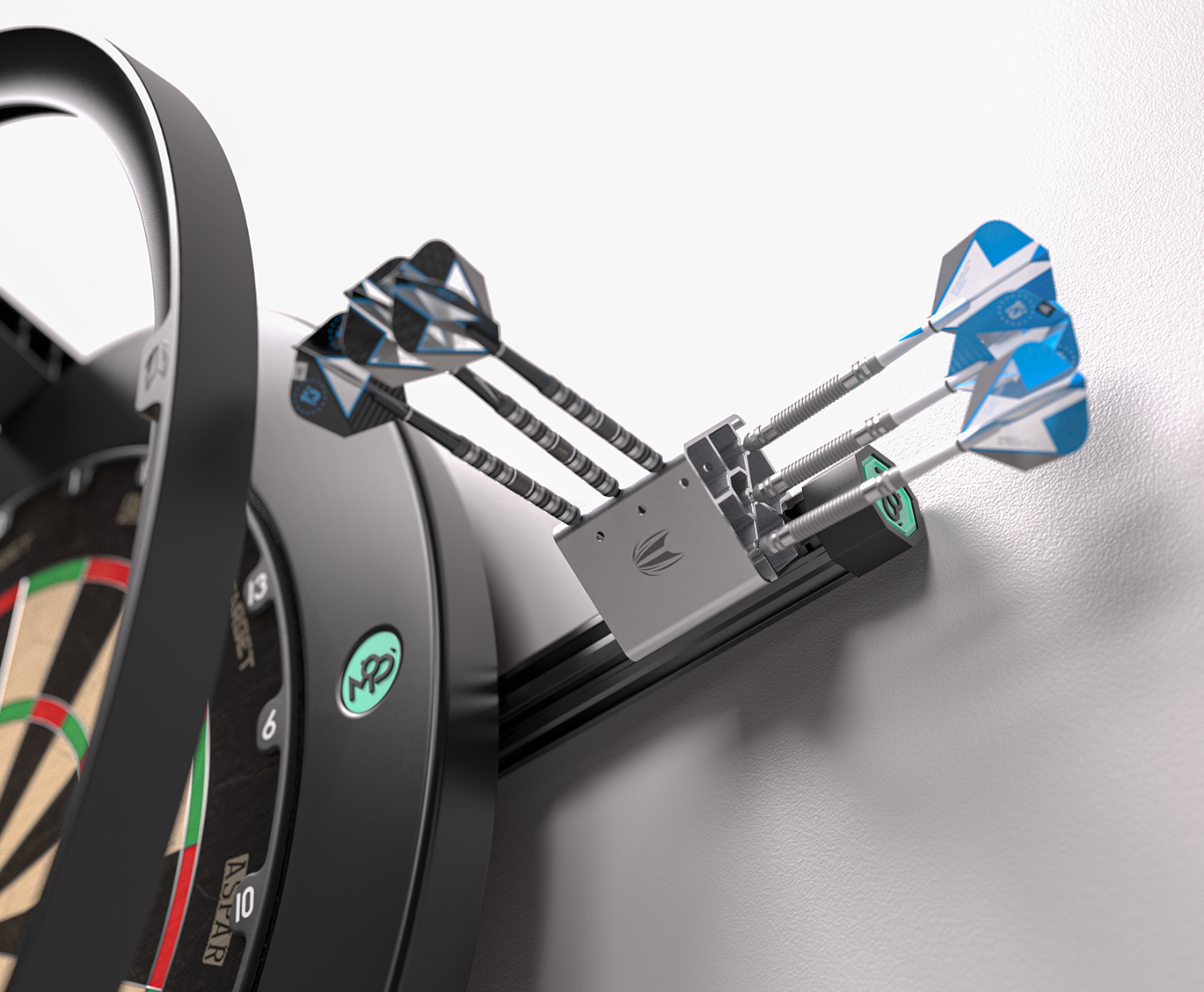 Target Mod Aluminium Silver Dart Stand