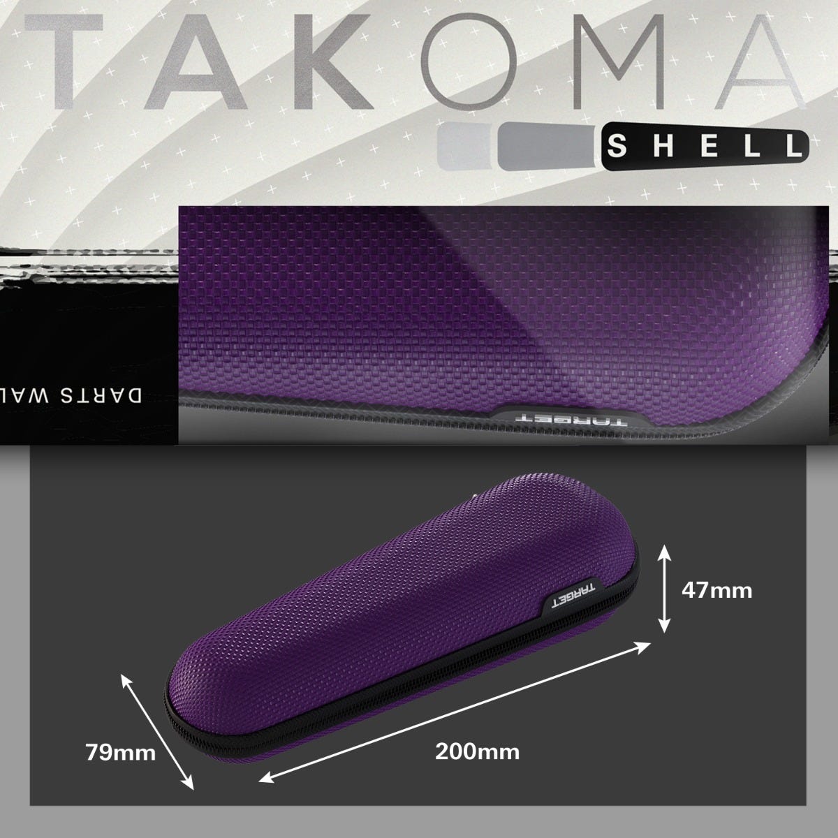 Takoma Shell Purple Wallet