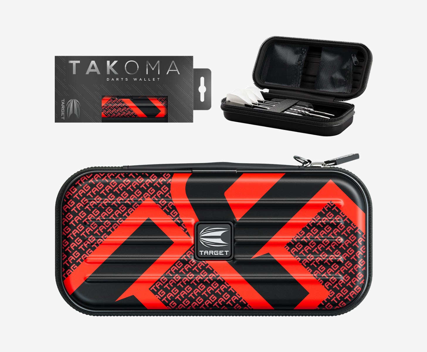 Takoma Tag Red Wallet