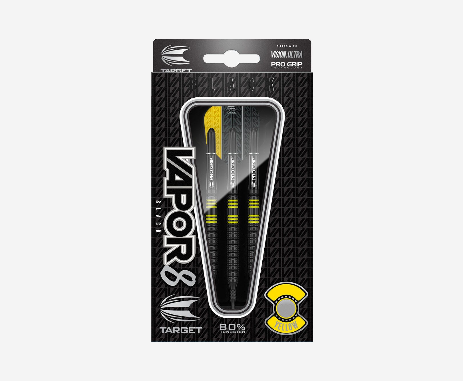 Vapor 8 Black Yellow Soft Tip
