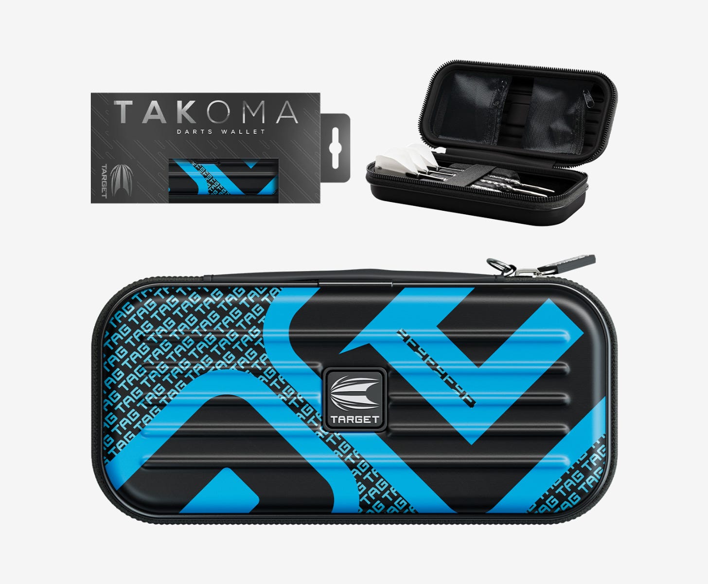 Takoma Tag Blue Wallet