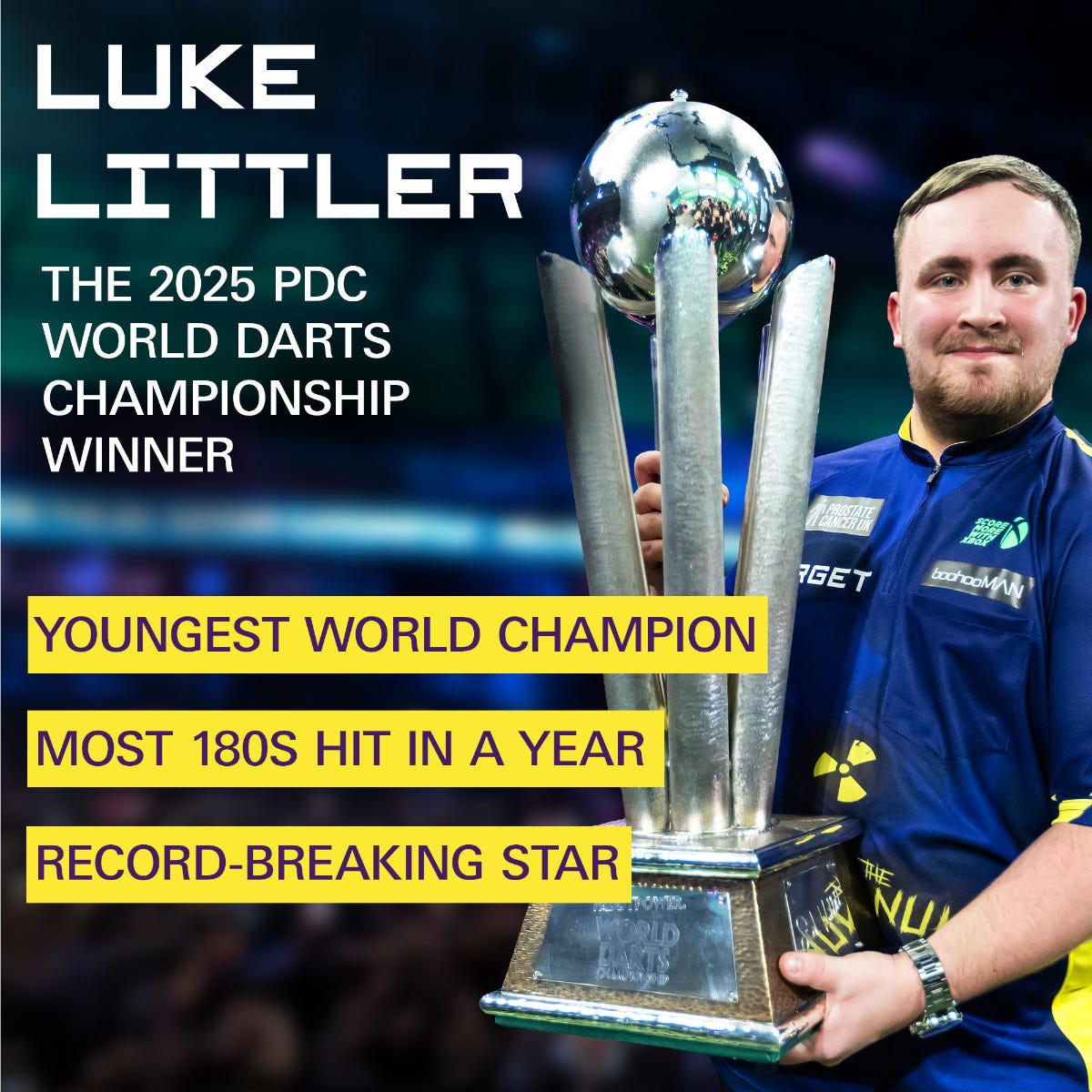 Luke Littler World Champion K-Flex No.6