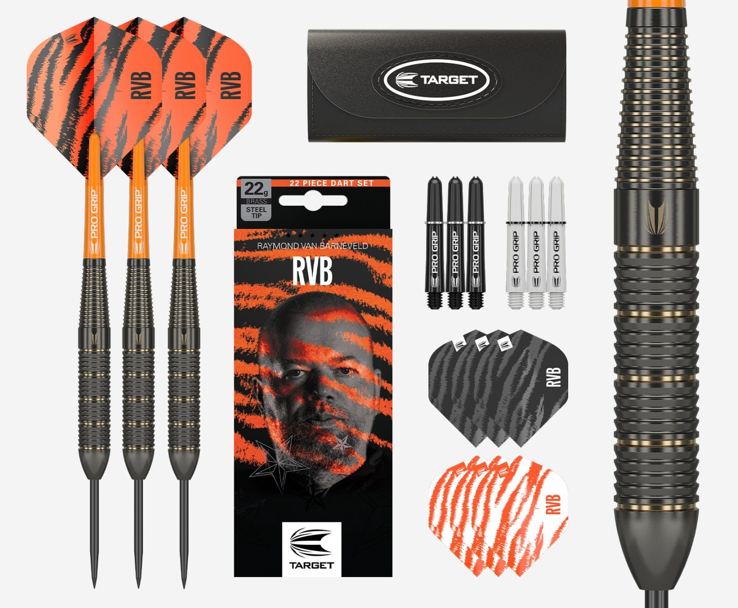 Raymond van Barneveld RVB Brass Steel Tip