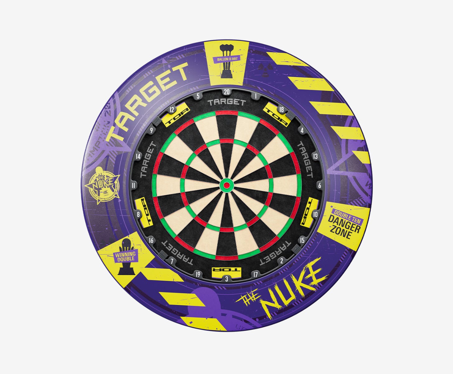 Luke Littler World Champion Edition Dartboard and Surround Bundle