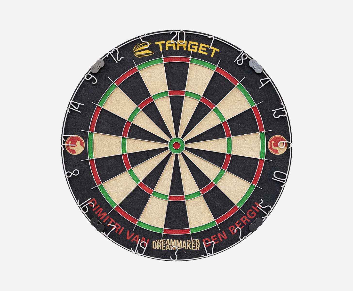 Dimitri Van den Bergh Dartboard Set
