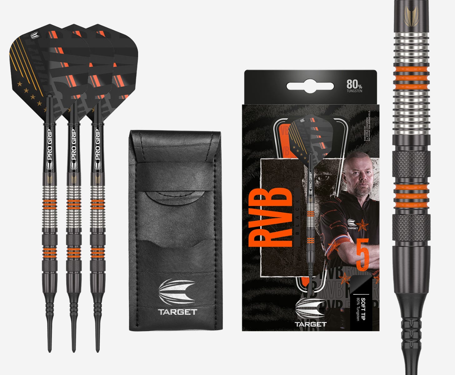 Raymond van Barneveld RVB Black Edition Soft Tip