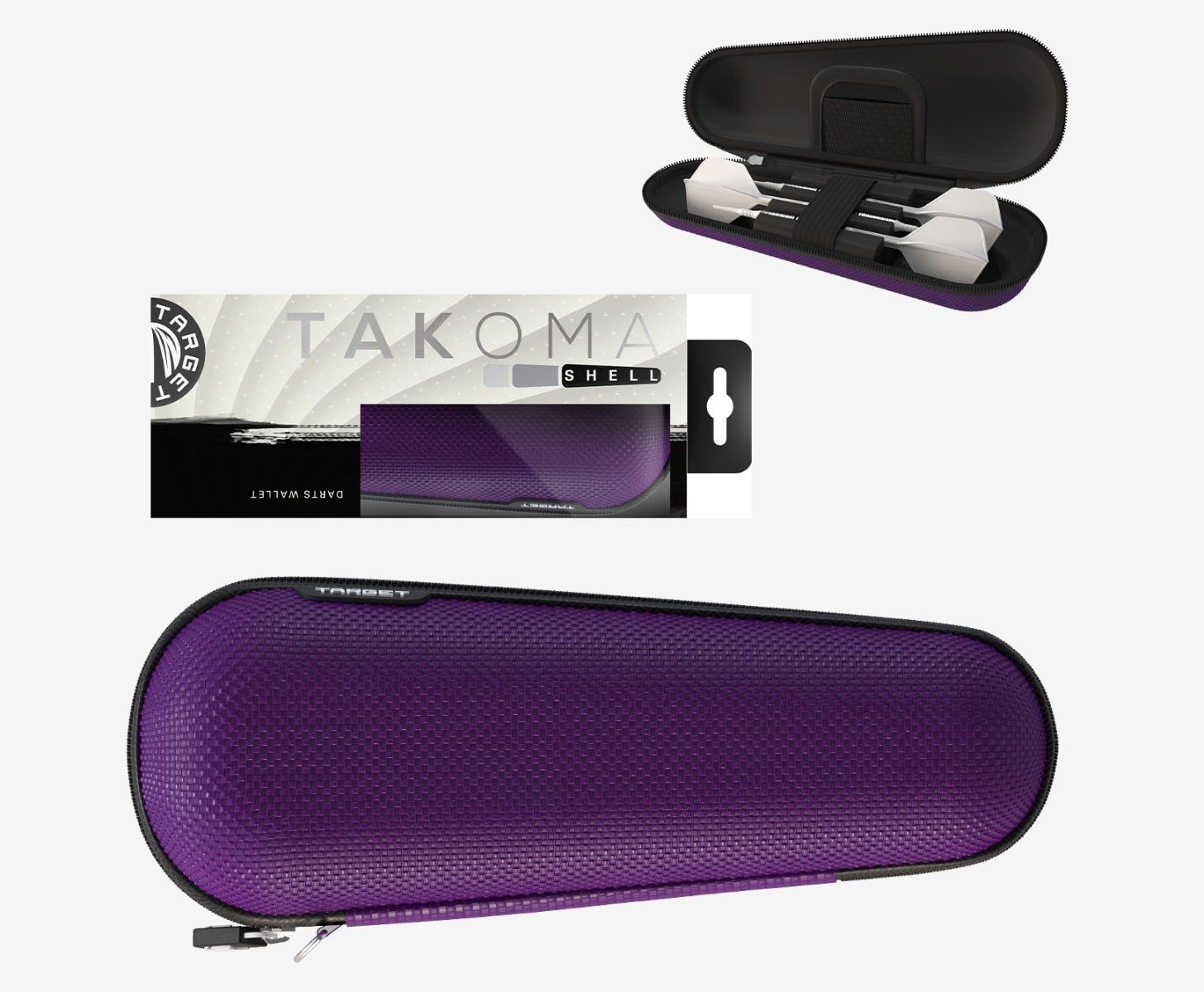 Takoma Shell Purple Wallet