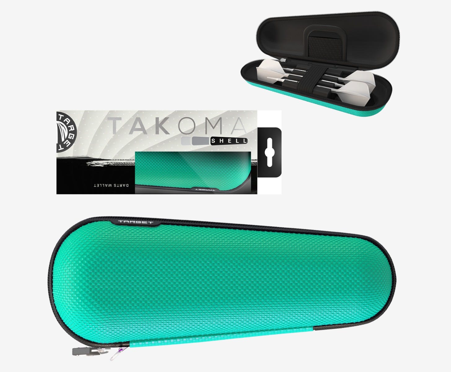 Takoma Shell Teal Wallet