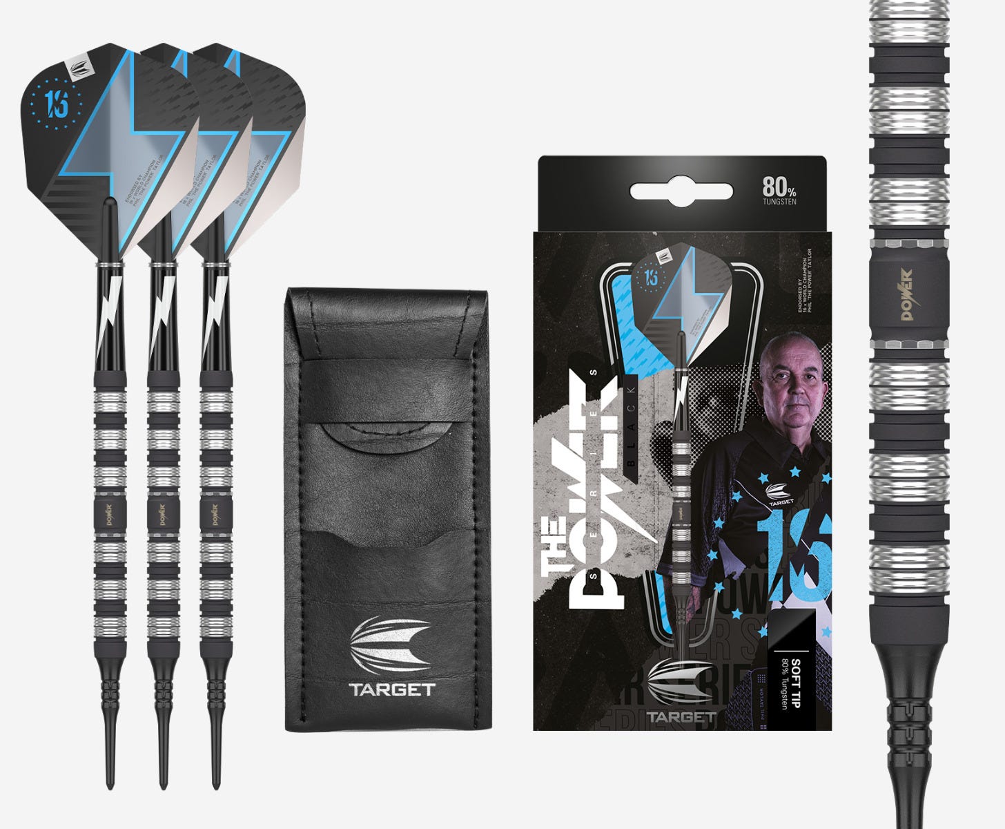 The Power Series Black Soft Tip