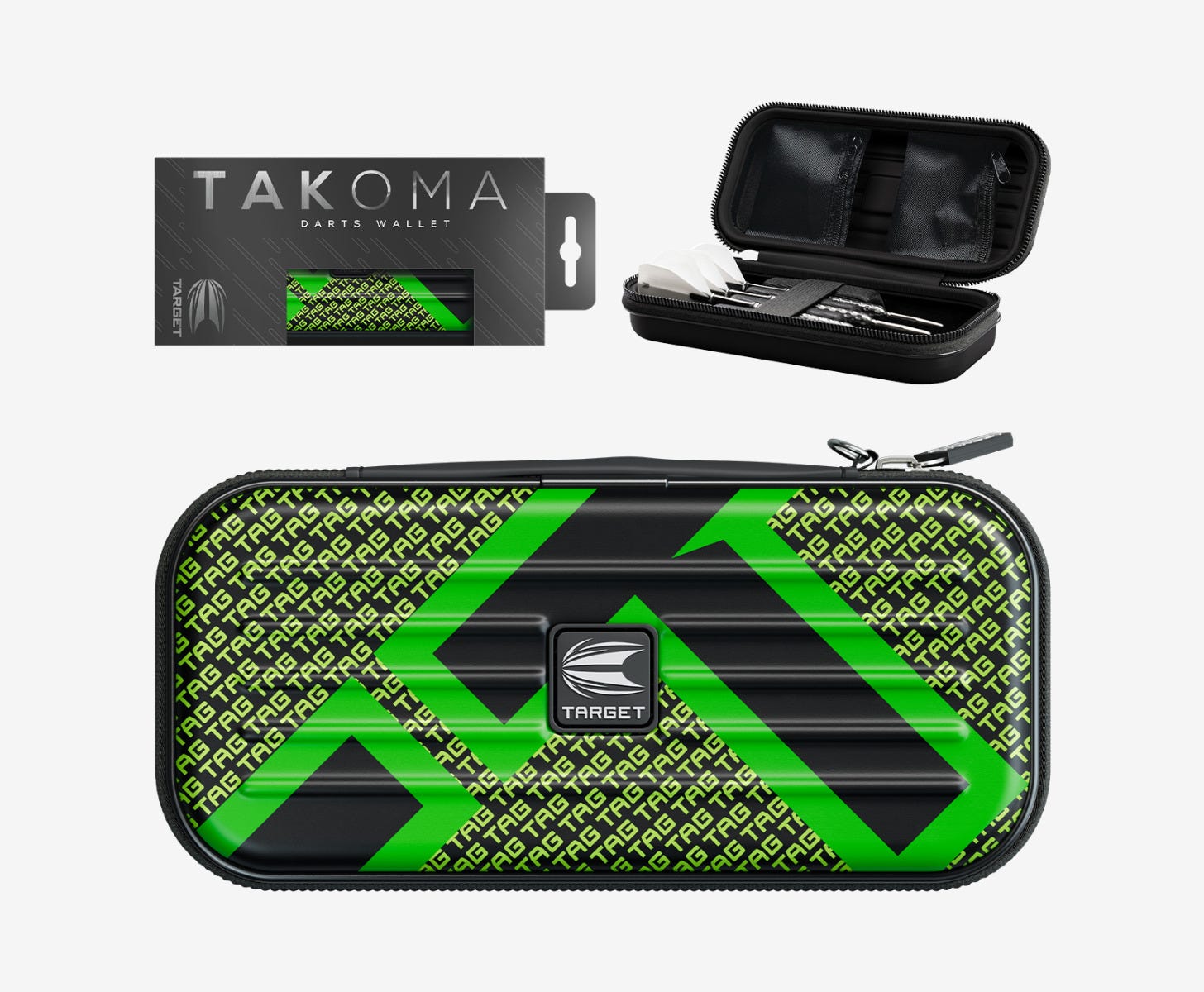 Takoma Tag Green Wallet