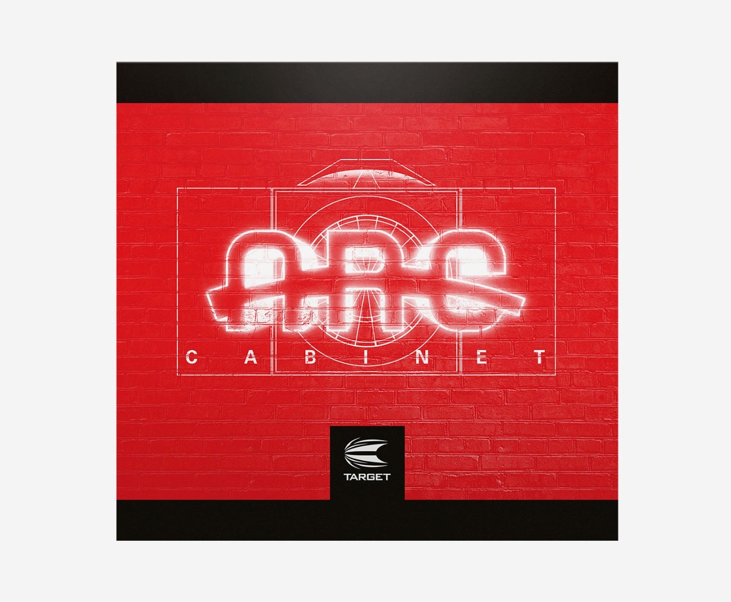 Arc Dartboard Cabinet Set