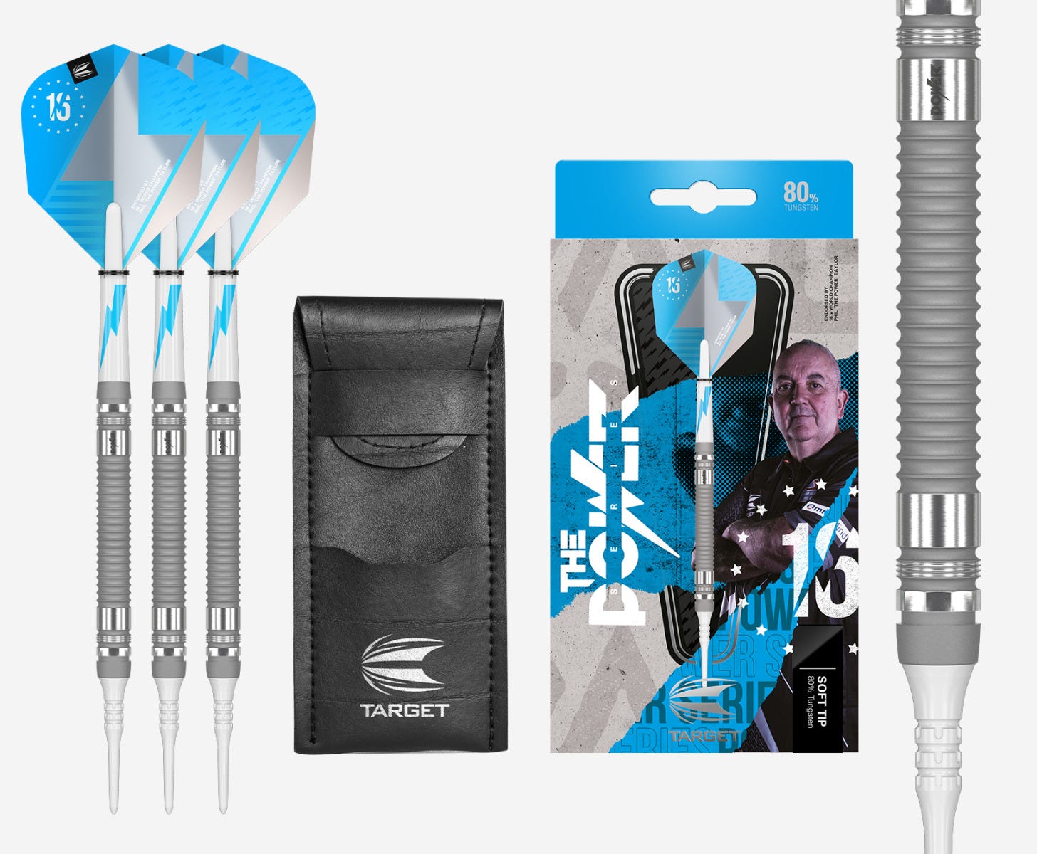 The Power Series Silver Soft Tip