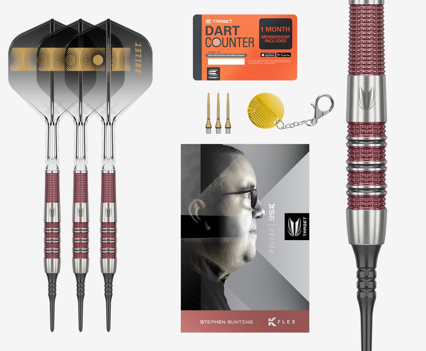 Stephen Bunting 95K Soft Tip