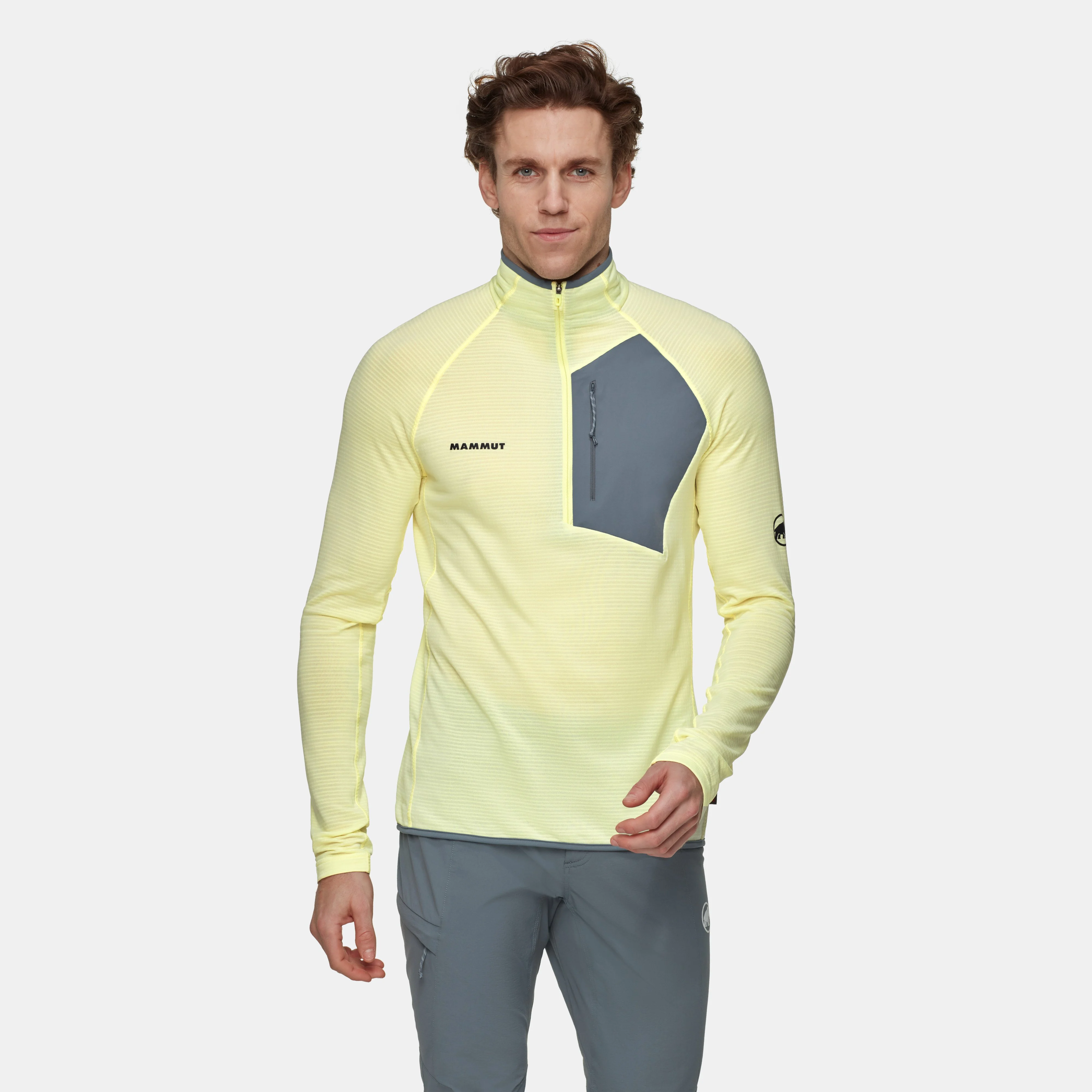 Aenergy Light ML Half Zip Pull Men 1014-05521