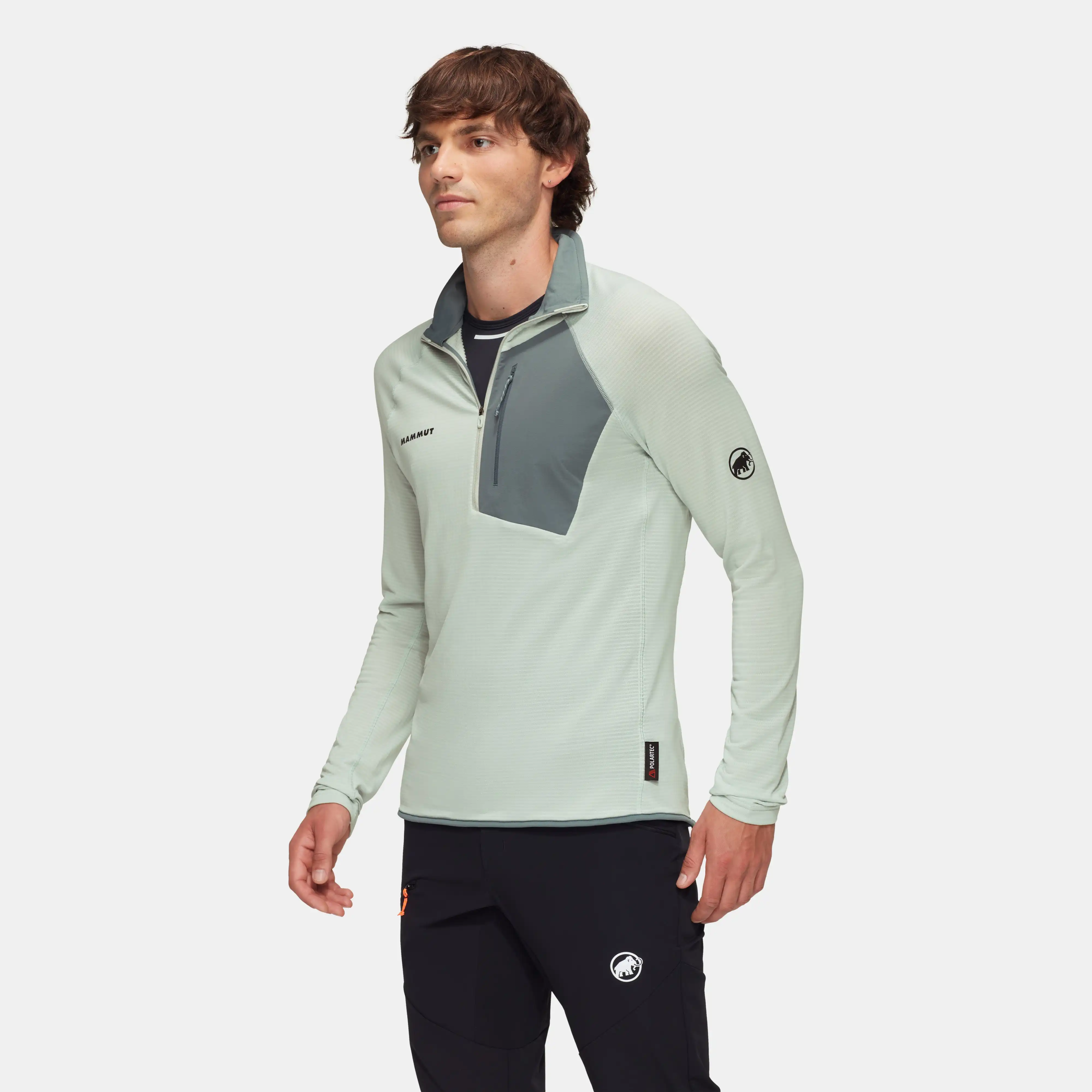 Aenergy Light ML Half Zip Pull Men 1014-05521