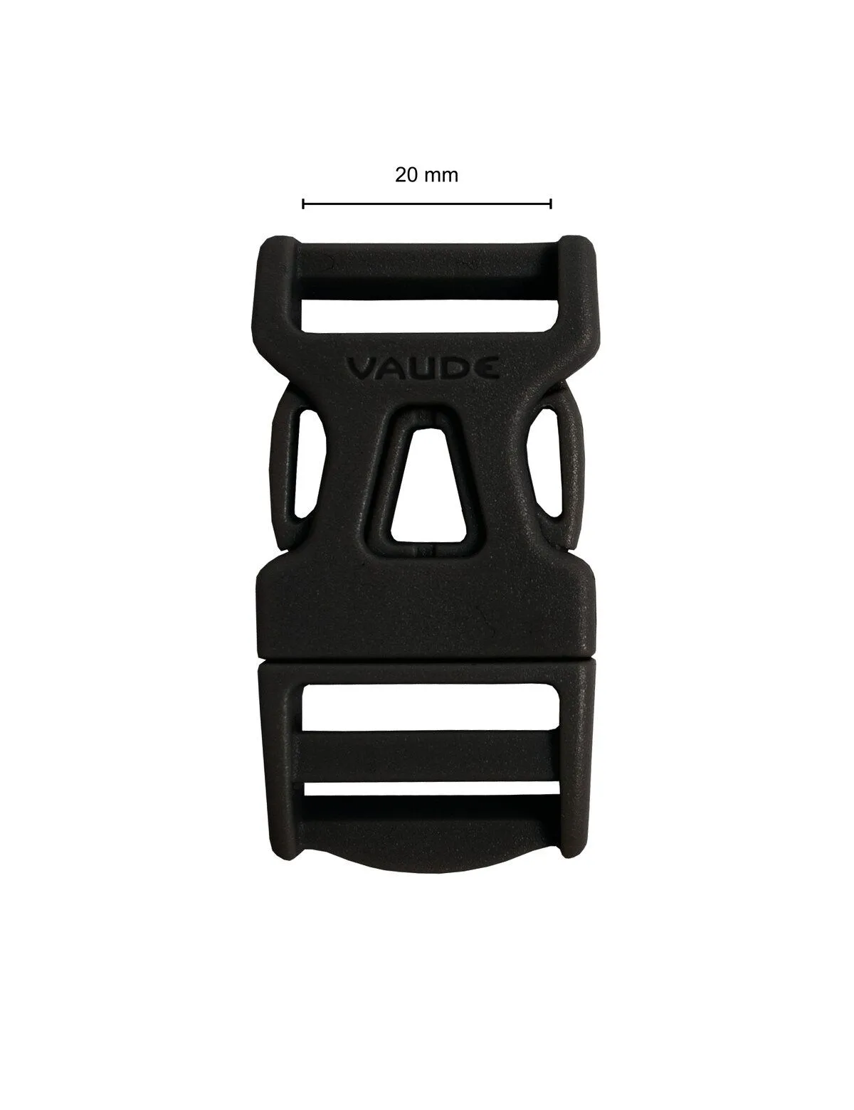 Steckschnalle 20 mm Single Adjust - Side release buckle