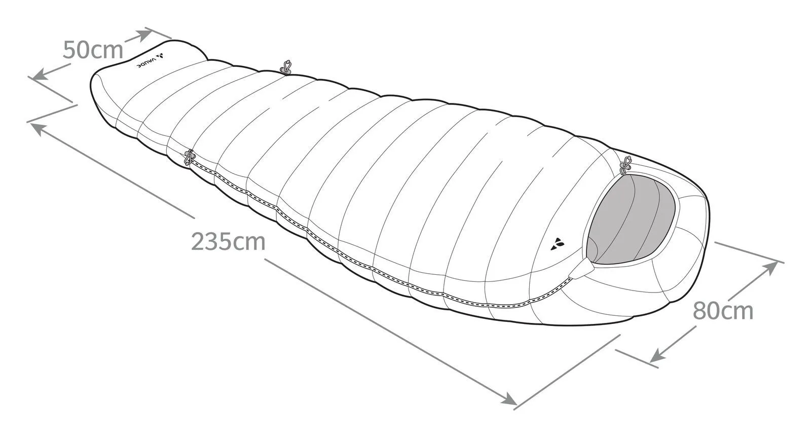 Rotstein 700 Down sleeping bag