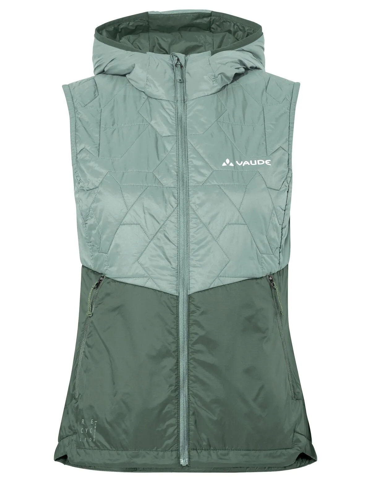 Freney V insulated vest women's
