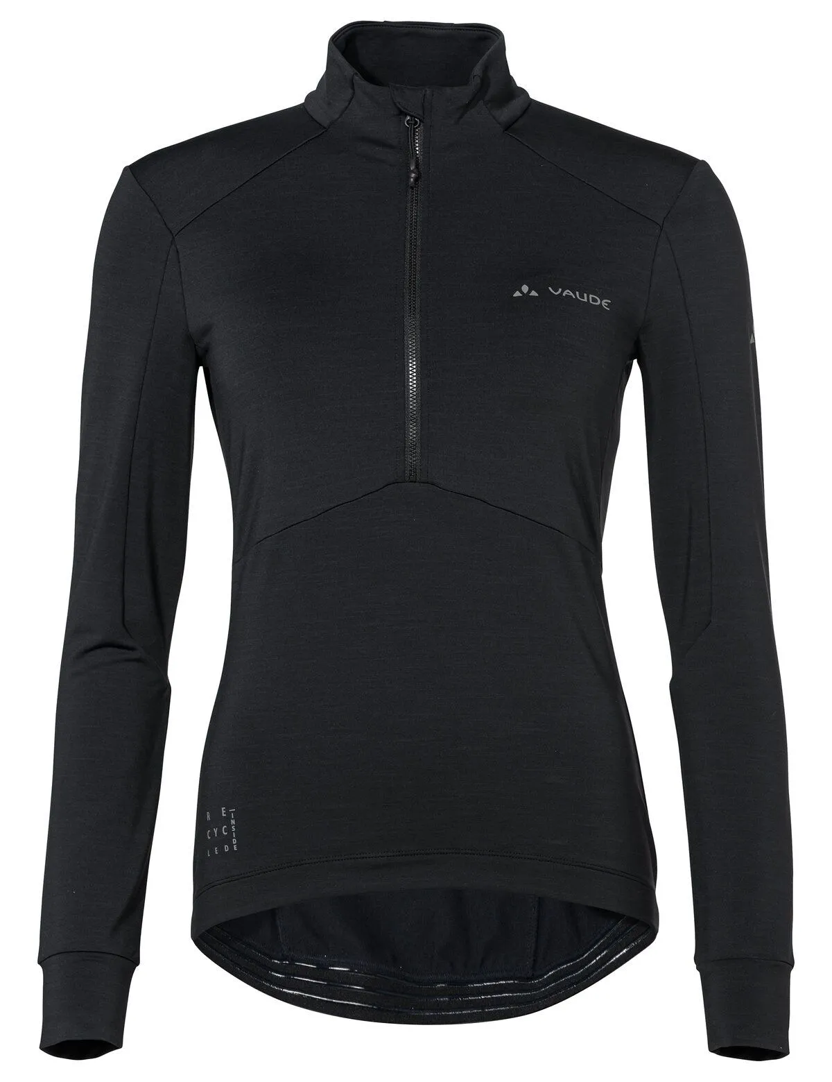 Kuro half-zip long-sleeve bicycle shirt women's
