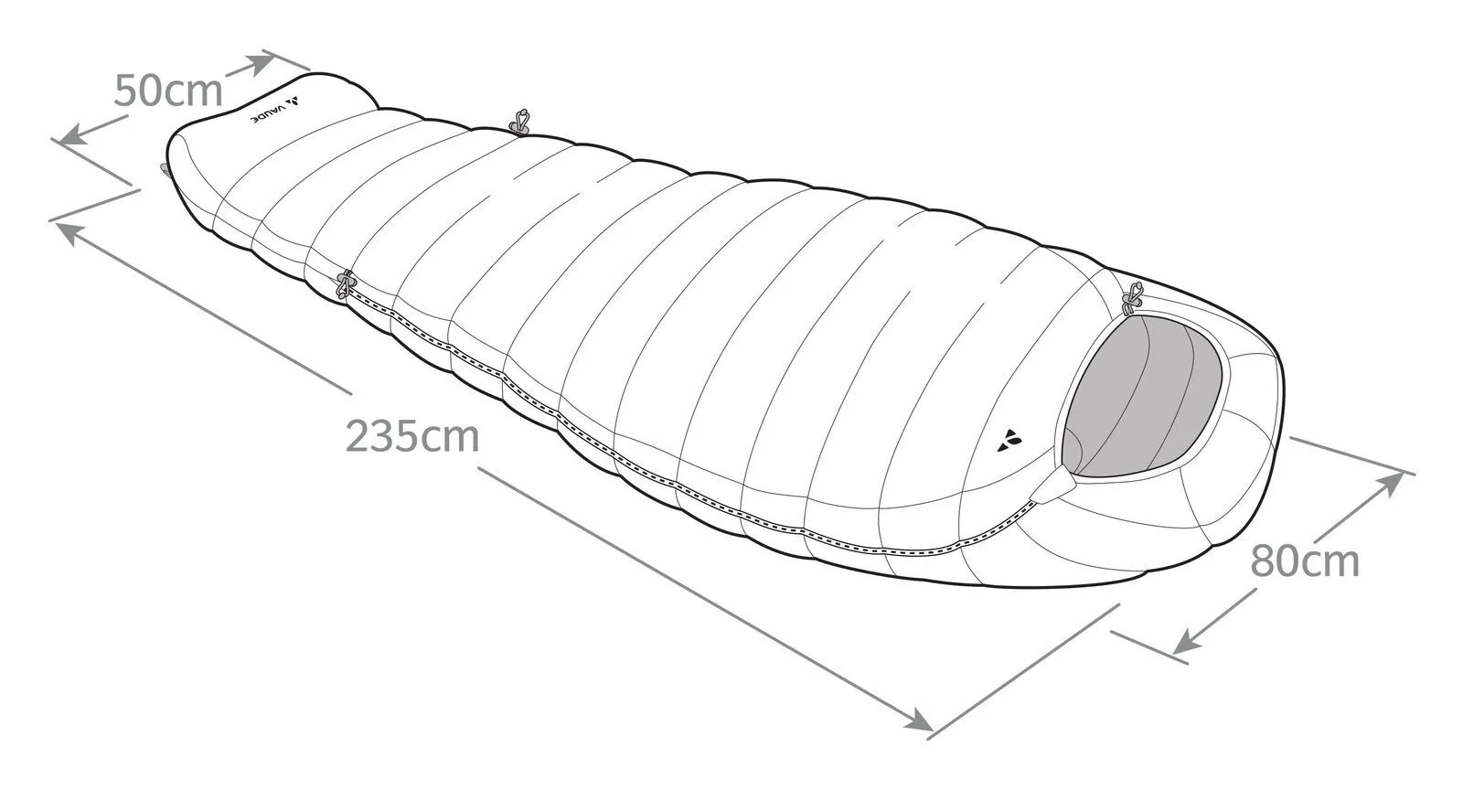 Rotstein 200 - Down sleeping bag