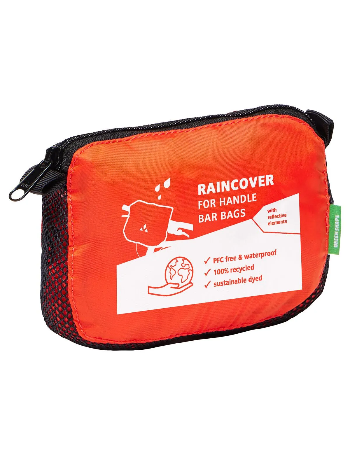 Rain cover handlebar bag bike