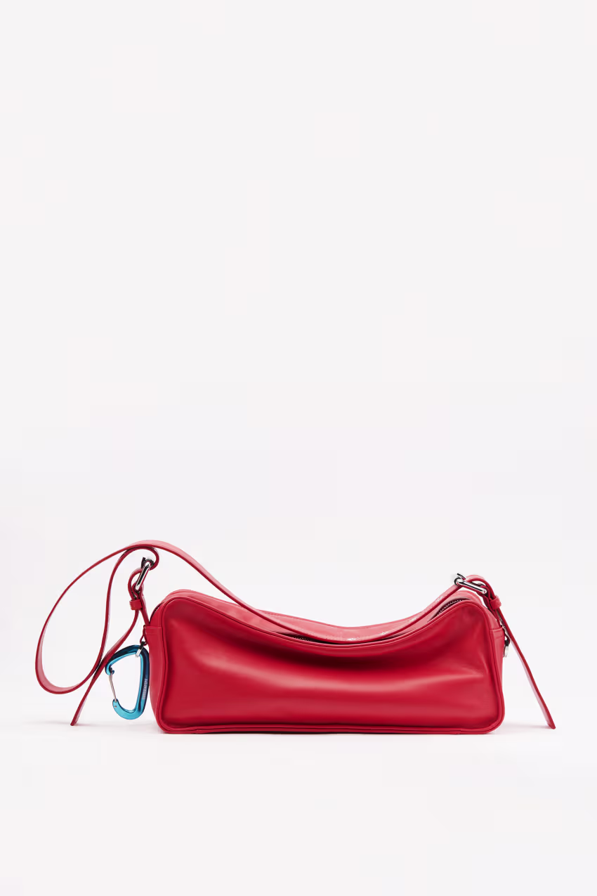 Borsa crossbody (IM)PERFECTION media in pelle