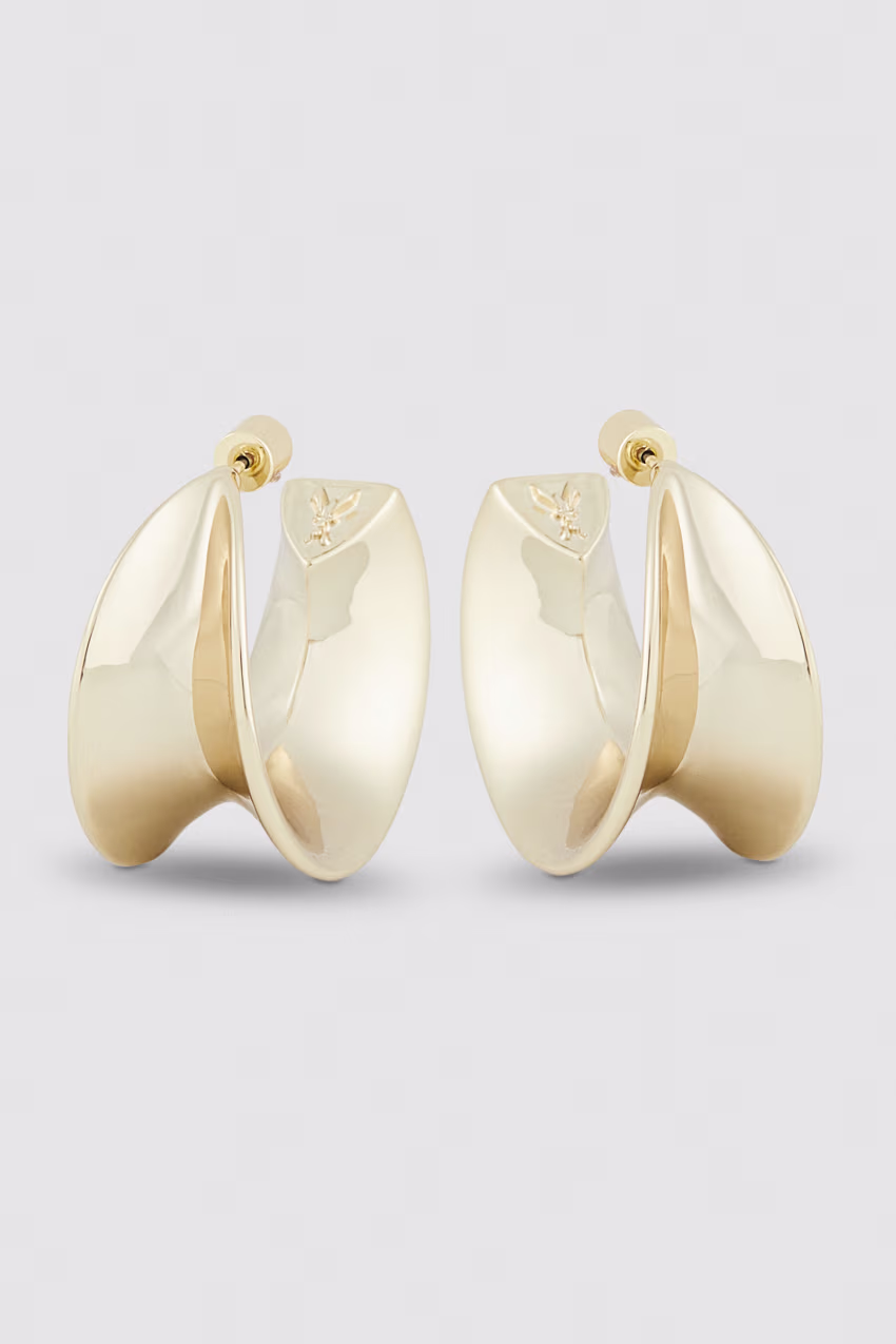 Orecchini Waves a semicerchio