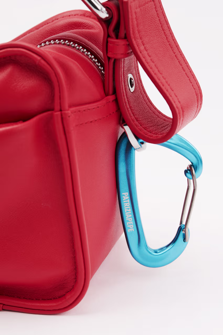 Borsa crossbody (IM)PERFECTION media in pelle