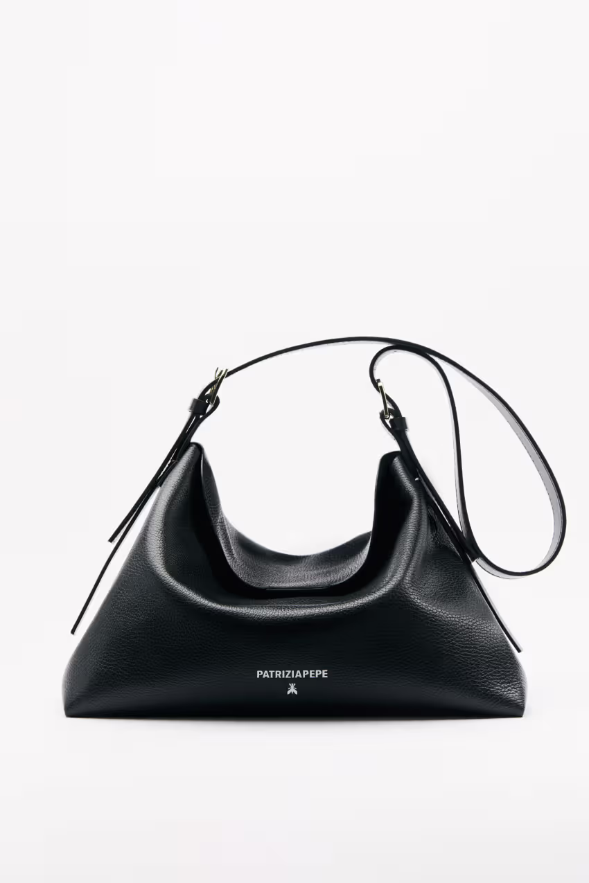 Borsa a tracolla Never Complete grande in pelle