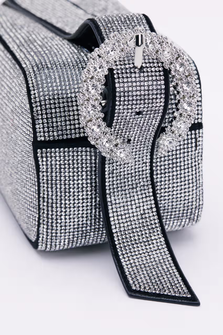 Borsa (IM)PERFECTION mini full strass
