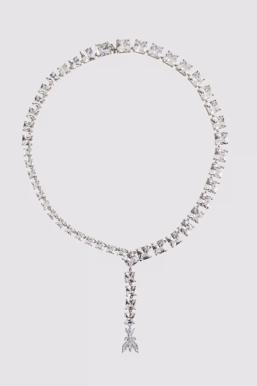 Collana asimmetrica Diamond Cut