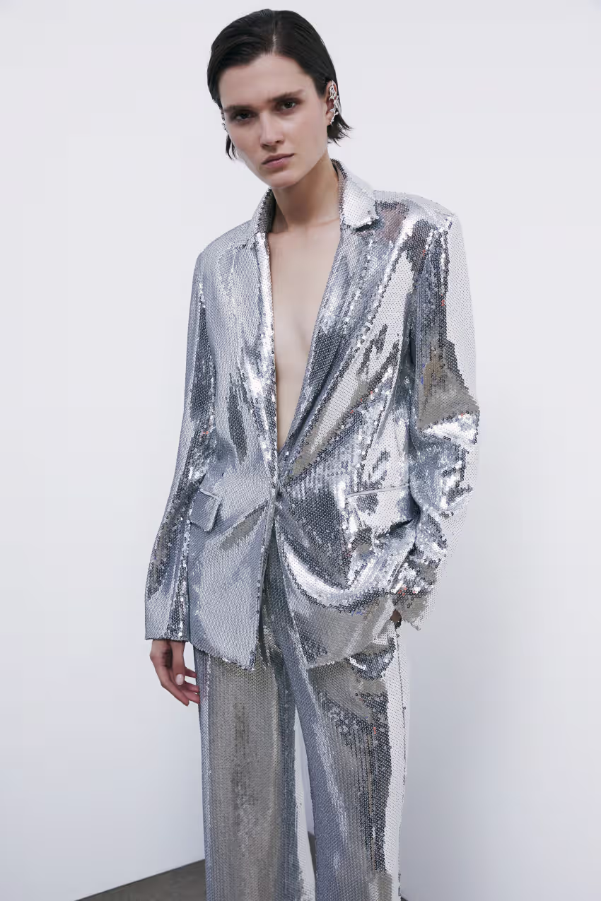 Blazer full paillettes