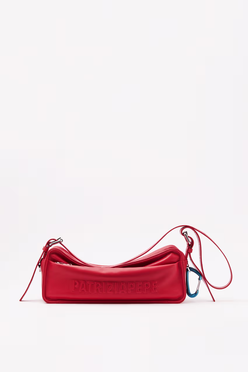 Borsa crossbody (IM)PERFECTION media in pelle
