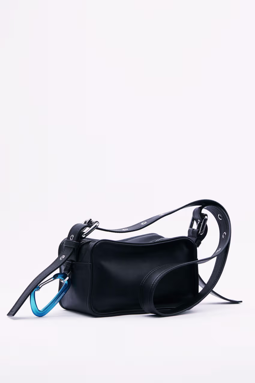 Borsa crossbody (IM)PERFECTION mini in pelle