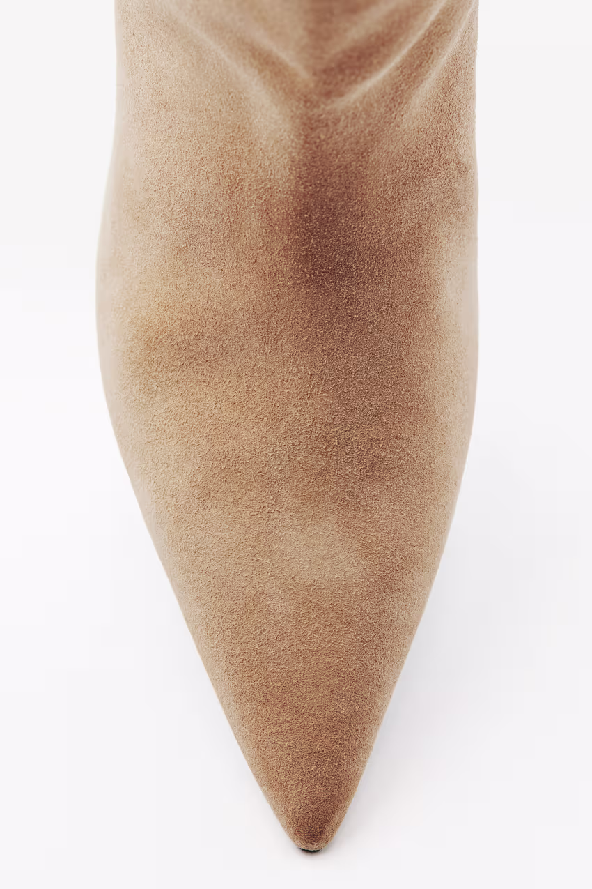 Stivali Radical Boho scamosciati con piercing