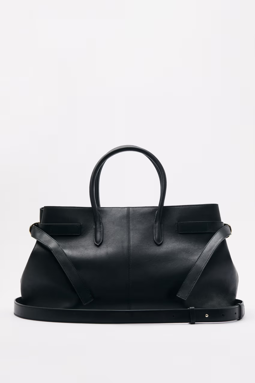 Borsa New Business grande in pelle