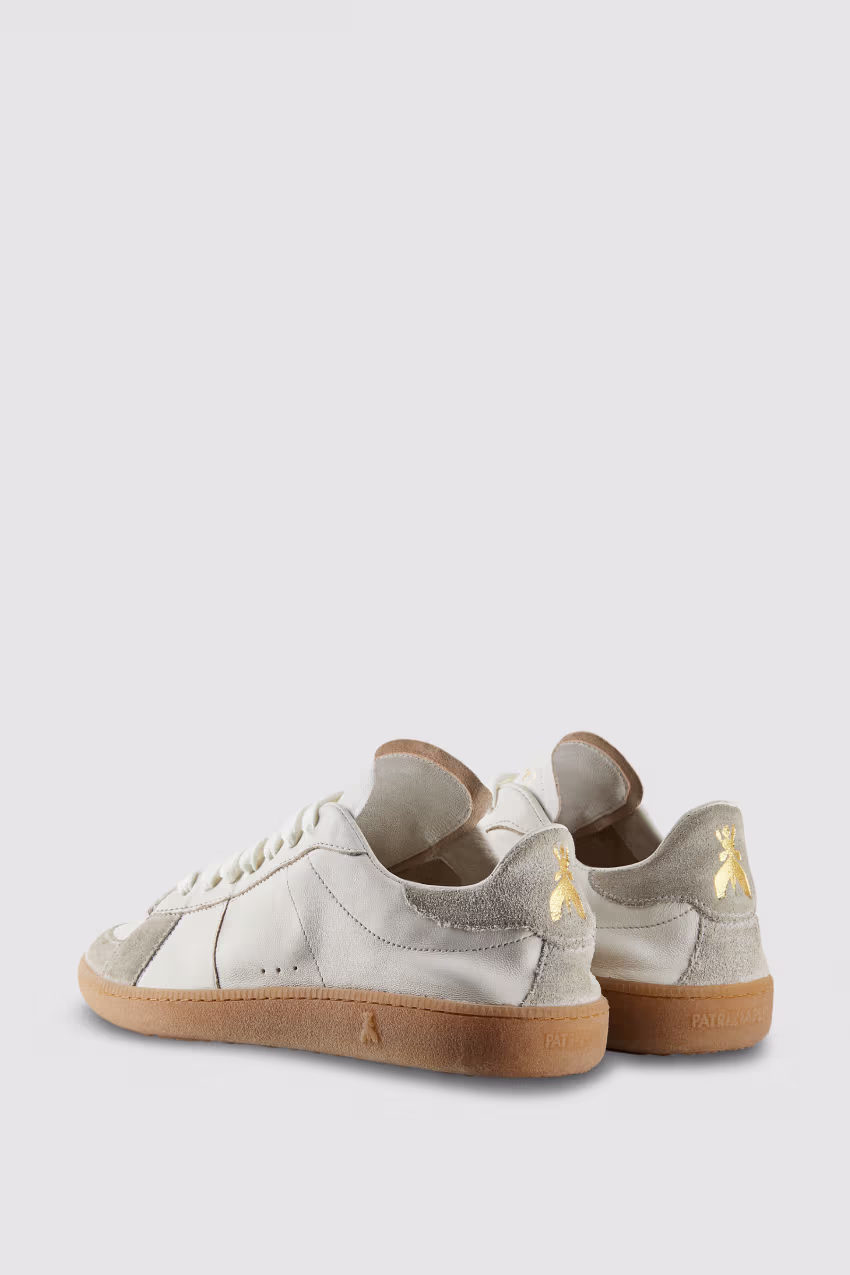 SKIN Sneakers in nappa con Lettering